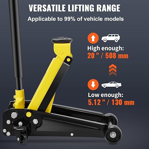 VEVOR 3 Ton Low Profile Floor Jack - Image 3