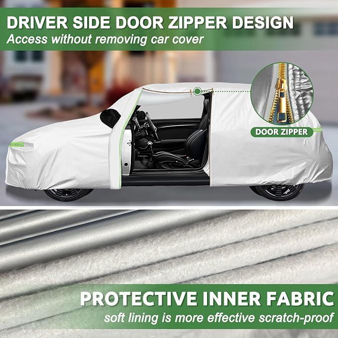 Car Cover for 2014-2025 Mini Cooper/Cooper S/Hardtop/Clubman/Countryman 4 Door - Image 2