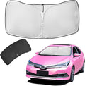 for Toyota Corolla Sun Shade Sunshade Windshield Cover 4-Layers Front Window by ZOIBVCARSUNSHADE