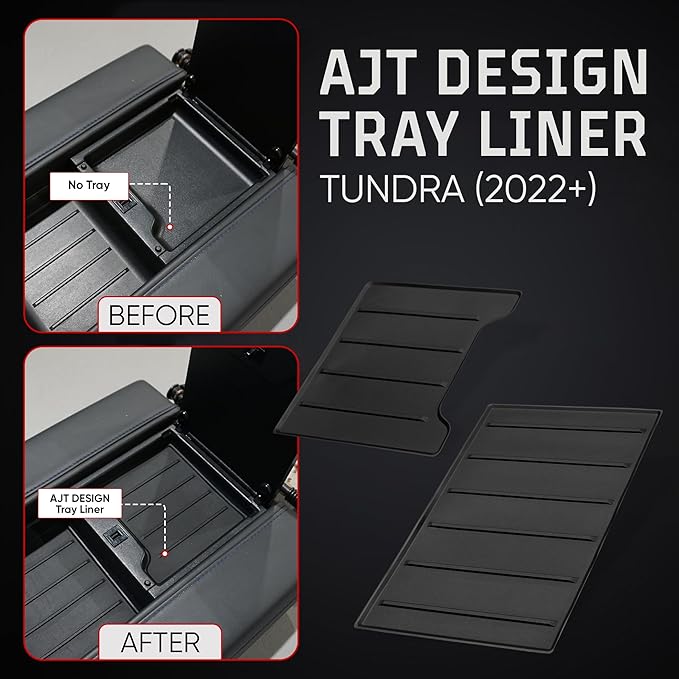 AJT DESIGN Center Console Organizer Tray Liner Compatible - Image 3