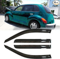 94511 Sunproof Waterproof Side Window Wind Deflector Window Visor fit by Puermto