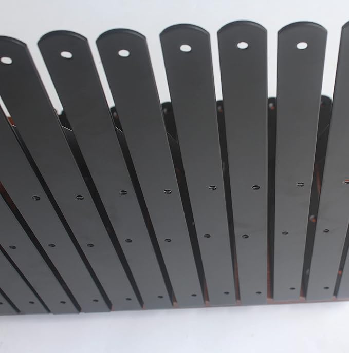 32 Pack L14 x H 10" Black Heavy Duty Shelf Brackets - Image 4
