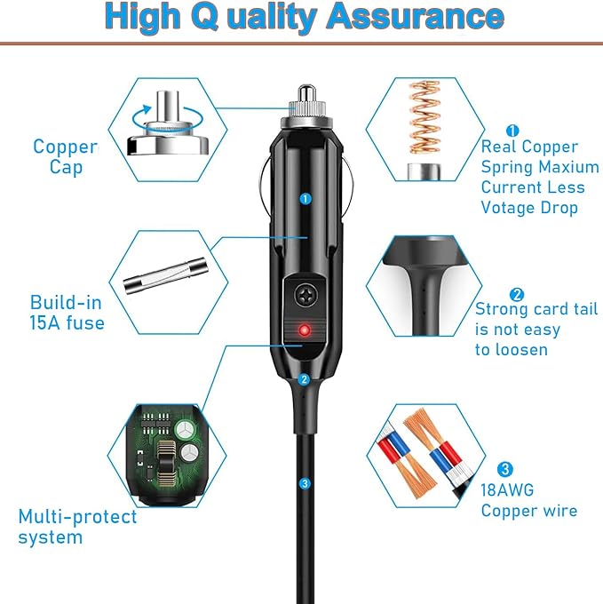 Car Charger Power Adapter Compatible - Image 4