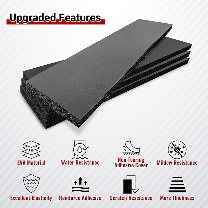 ROBLOCK 4 PCS Garage Wall Protector 17.5x4 inch, Self Adhesive Garage Wall - Image 3