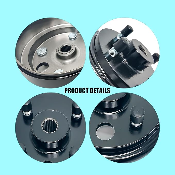 Golf Cart Brake Drum Assembly Kit - Image 6