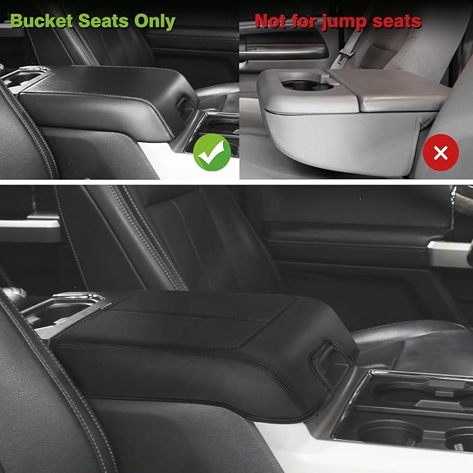 Muslogy Center Console Armrest Cover Compatible - Image 5