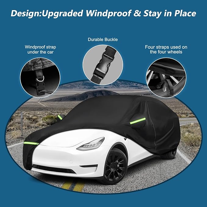 Custom Fit for Tesla Model Y Car Cover - Image 4