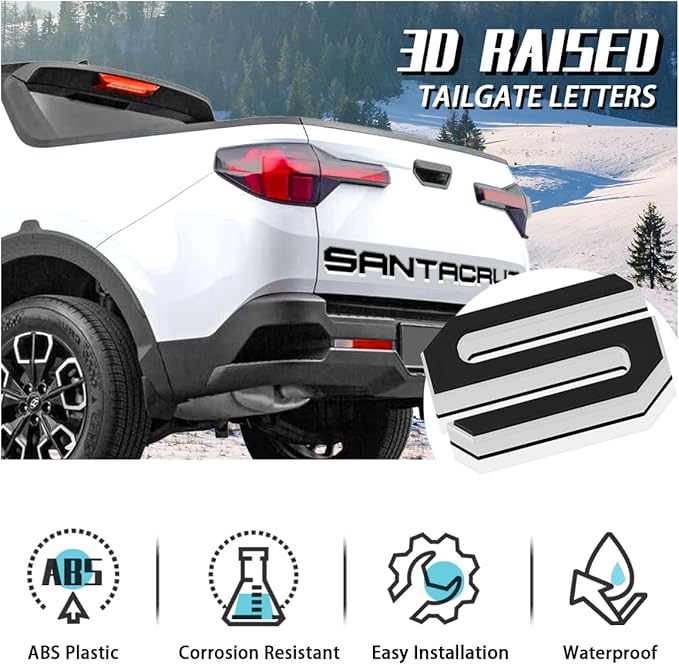 Tailgate Insert Letters Compatible - Image 4