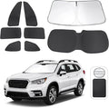 TINGLU Window Shades for Subaru Ascent 2019-2024 2025 Accessories Car Side Full by TINGLU