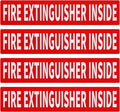 Madrigal Fire Extinguisher Inside Sticker Sign, Weatherproof & UV Protected by Unknown