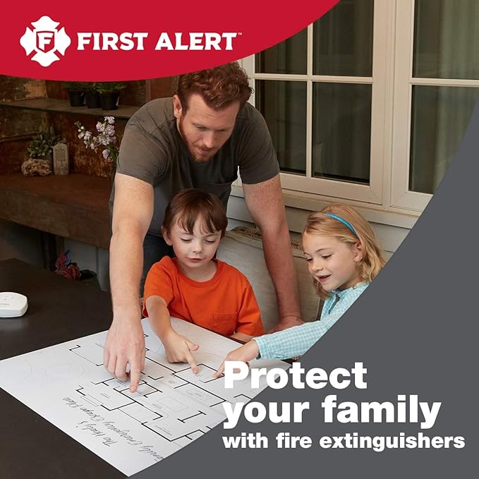 First Alert Fire Extinguisher for Car & Marine Use, UL RATED 10-B:C, AUTOMAR10 - Image 2