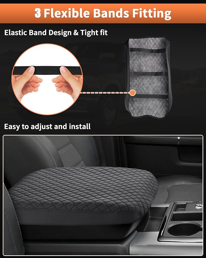 Shademax Custom Fit for Center Console Cover 2002-2012 Dodge Ram 1500 2500 3500 - Image 7