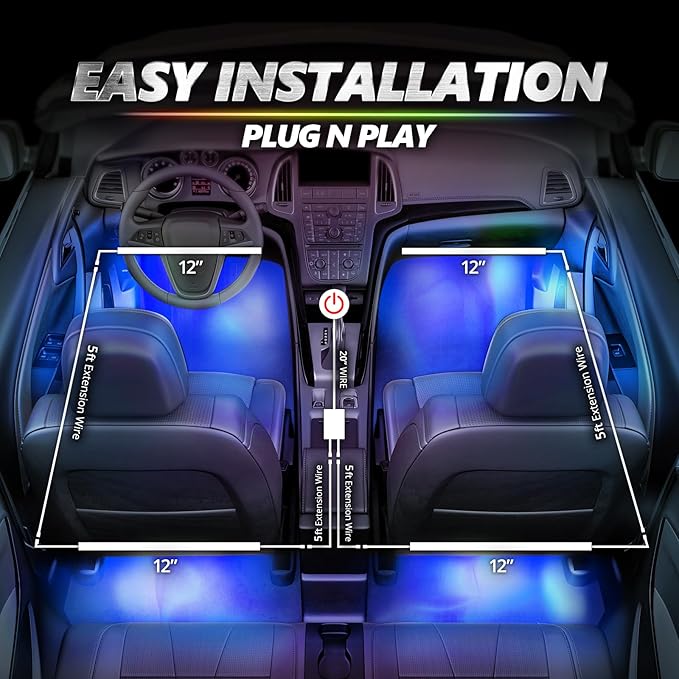OPT7 Aura Pro Interior Car Lights - Image 6
