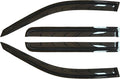 4pcs Outside Mount Style Window Rain Guards Durable Side Window Wind Deflectors by Deebior