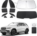 TINGLU Window Shades for Mercedes Benz GLE 350 450 2020-2024 Accessories Car by TINGLU