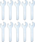 HARFINGTON 10pcs Small Wrench Open End Wrench 8x70x1.8mm Metric U-Shaped Single by HARFINGTON