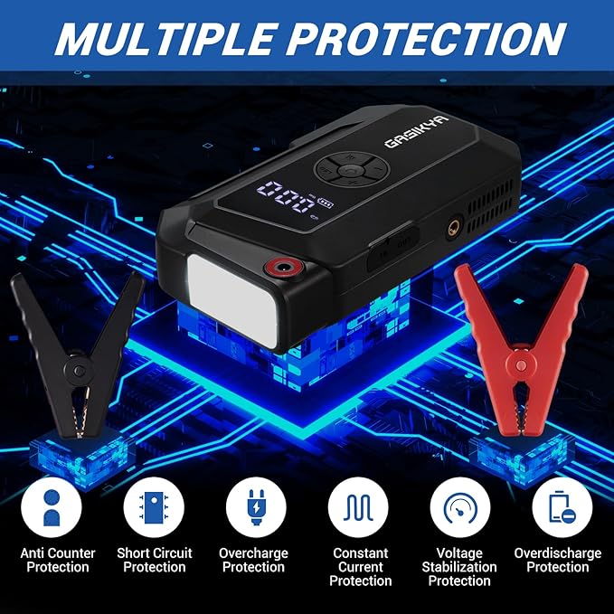 TM16K2 Car Jump Starter 8000A Jump Starter Battery Pack - Image 2