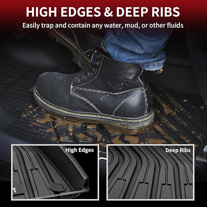 LASFIT Floor Mats Fit for Volkswagen ID.4 2025 2024 2023 2022 2021, Custom Fit - Image 3