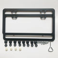 License Plate Frames, 2 Packs Front Rear Car Tags, Aluminum Alloy License Plate by Unknown