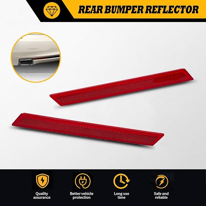 20874085 20874084 Rear Bumper Reflector Compatible - Image 4