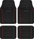 Skechers Memory Foam Car Mats, Leather Piping Floor Mats by Skechers