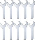 HARFINGTON 10pcs Small Wrench 25x126x2.8mm Metric U-Shaped Single Open Ended by HARFINGTON