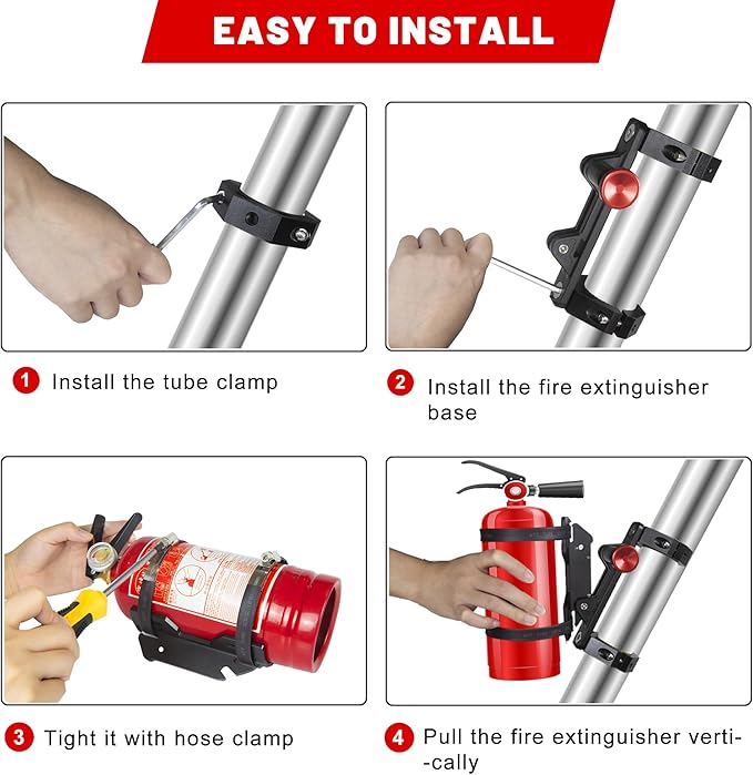 UTV Fire Extinguisher Mount Kit - Image 7