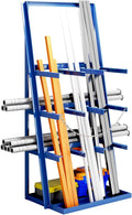 Vertical Bar Rack, 3000 LB Capacity, Steel Bays Long Parts Storage Rack by Hymula