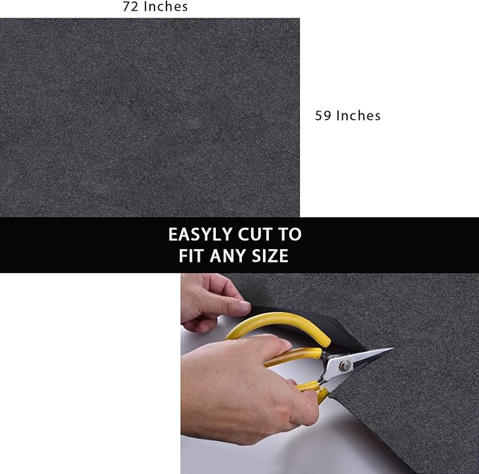 Large Motorcycle Mat Under Car Washable Garage Mats Oil Absorbent Pad Rubber - Image 4