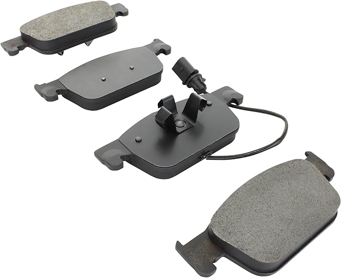 Premium Semi-Metallic Front Brake Pads Compatible - Image 2