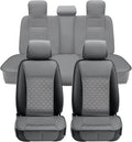 Elantrip Car Seat Cover Full Set Leather Car Seat Protector Universal fit by Elantrip