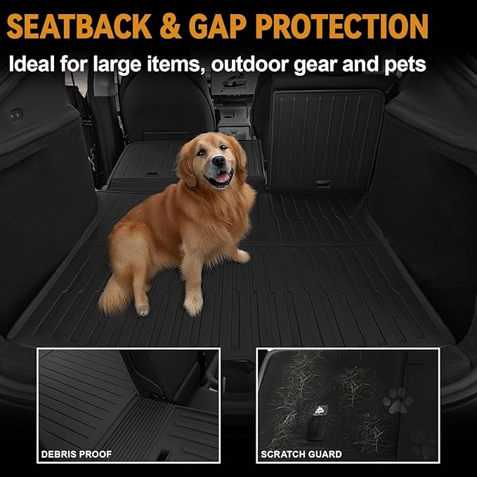 Floor Mats Set for 2025 2026 Tesla Model Y Juniper Accessories, Full Coverage - Image 6