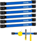 6 Pieces 12" Magnetic Tool Holder Strip, Metal Tool Organizer Rack by RechabiteMagneticTools
