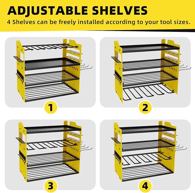 Power Tool Organizer Wall Mount - Image 6