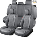 Car Seat Covers Full Set Leather Seat Covers Automotive Seat Covers Universal by truckerset