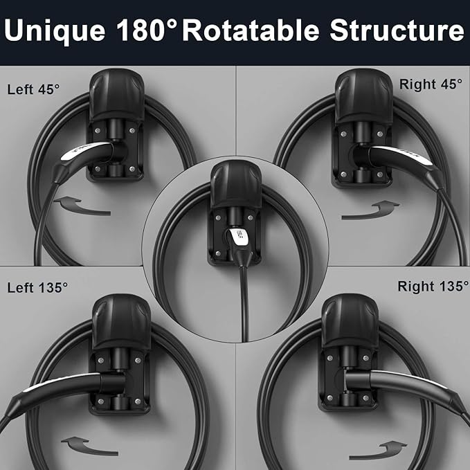 Tesla Charger Holder Wall Mount Tesla Charging Cable Organizer - Image 9