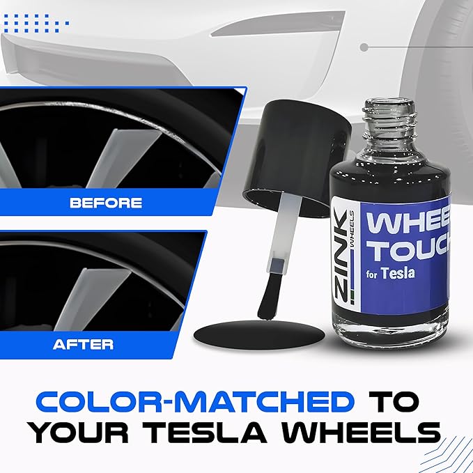 Premium Tesla Wheel Curb Rash Repair Kit - Image 5