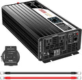 Xijia 2000W Pure Sine Wave dc to ac Inverter Remote Switch DC 24V to AC 120V by XIJIA