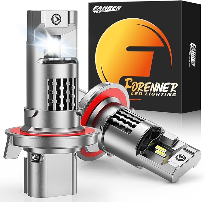 forenner Fahren H13/9008 LED Bulb Hi/Lo Beam, 900% Enhanced Brightness 6500K by FAHRENFORENNER