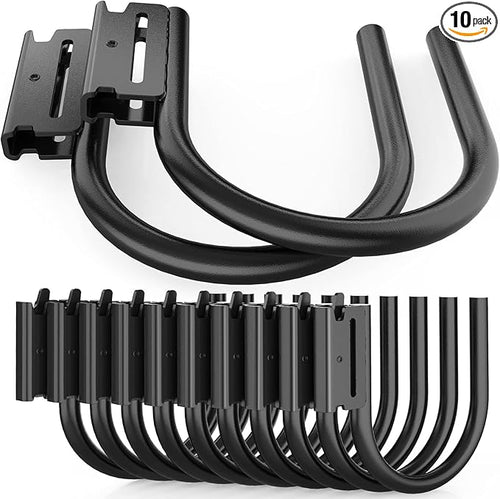 10PCS Heavy Duty E Track J Hooks，Large Steel 5" J Hook E Track Accessories by Unknown