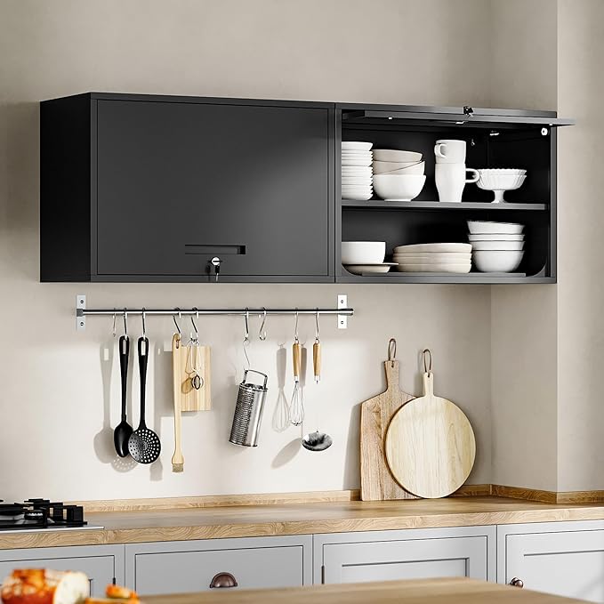 Yizosh Metal Garage Wall Cabinet - Image 9