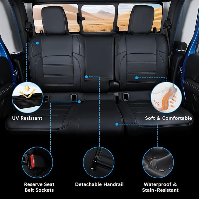 Jeep Gladiator Seat Covers - Image 4