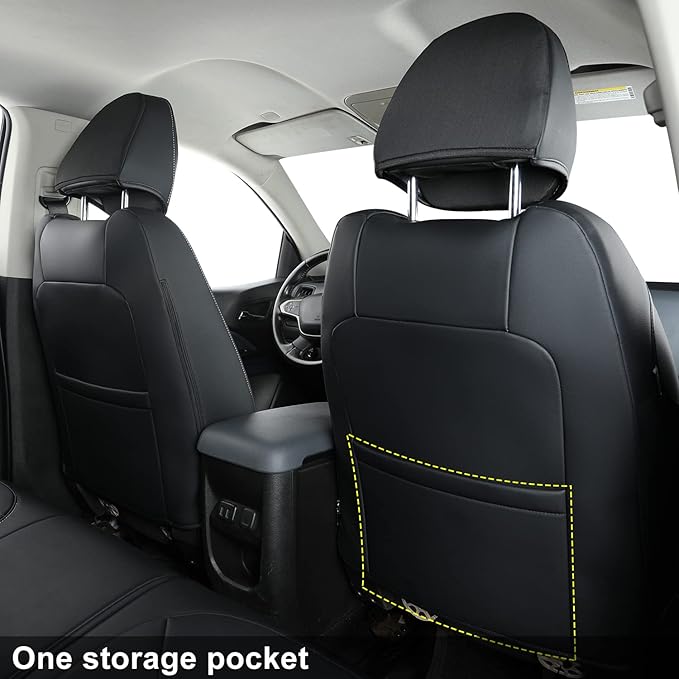 LUCKYMAN CLUB 2 Front Chevy Colorado Seat Covers, fit - Image 2