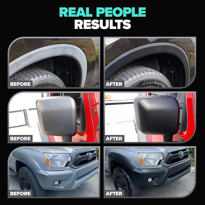 Carfidant Plastic Restorer for Cars – Refreshes Faded Plastic, Vinyl & Rubber - Image 8