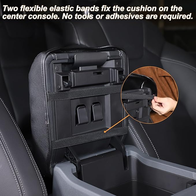 Car Armrest Box Cover Protector Compatible - Image 6