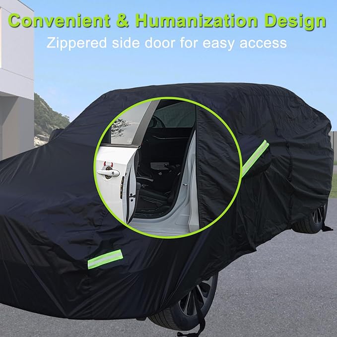 SUV Car Cover for Toyota RAV4, Custom Fit Waterproof All Weather Full Exterior - Image 3