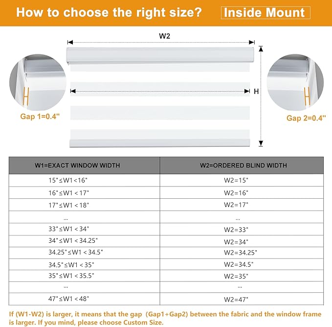 Persilux Zebra Blinds Cordless, Zebra Roller Shades - Image 7