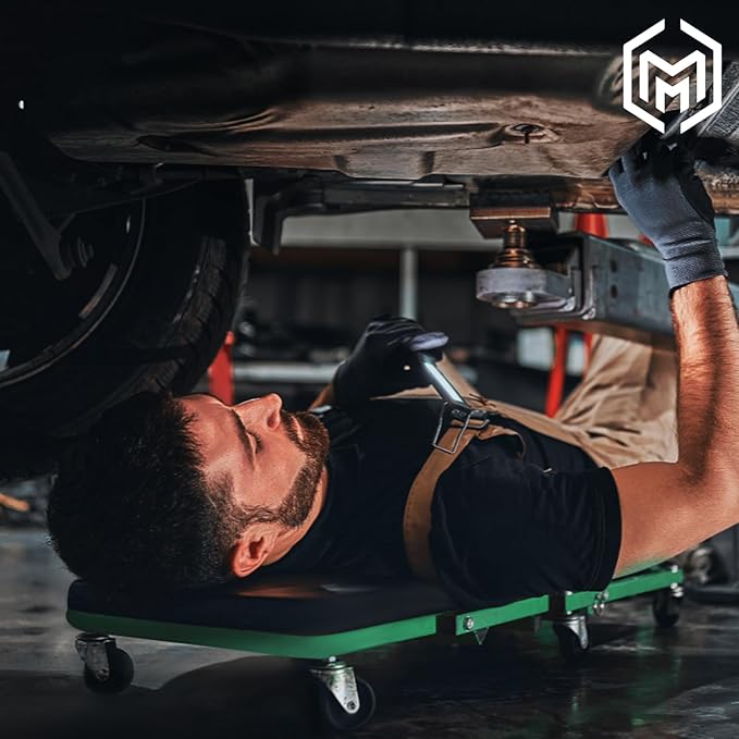 M-AUTO Heavy-Duty Convertible Mechanic Creeper, Z-Creeper 2-in-1 Creeper and - Image 9
