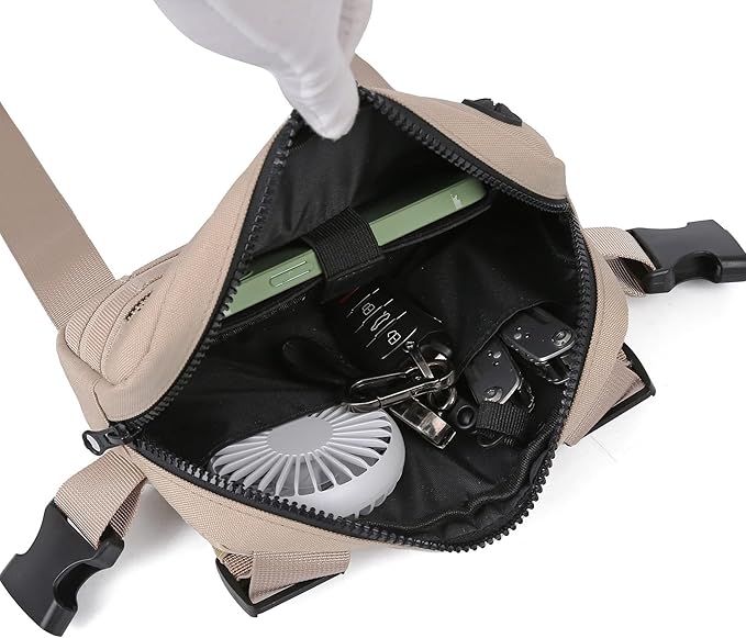 Outdoor Chest Bag For Men, EDC Chest Pack - Image 6