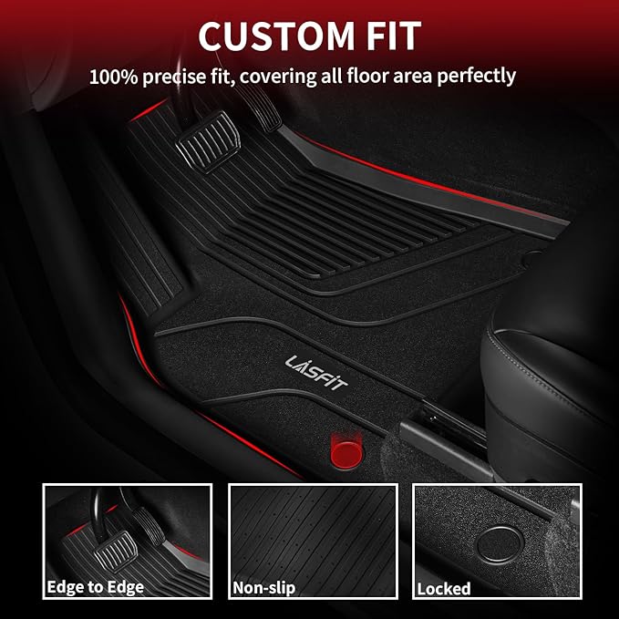 LASFIT Premium Extra Thick Floor Mats Fit - Image 2